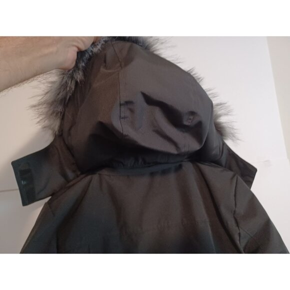 Wantdo Womens Black Long Sleeve Full Zip Removable Hooded Jacket Medium - Picture 9 of 10